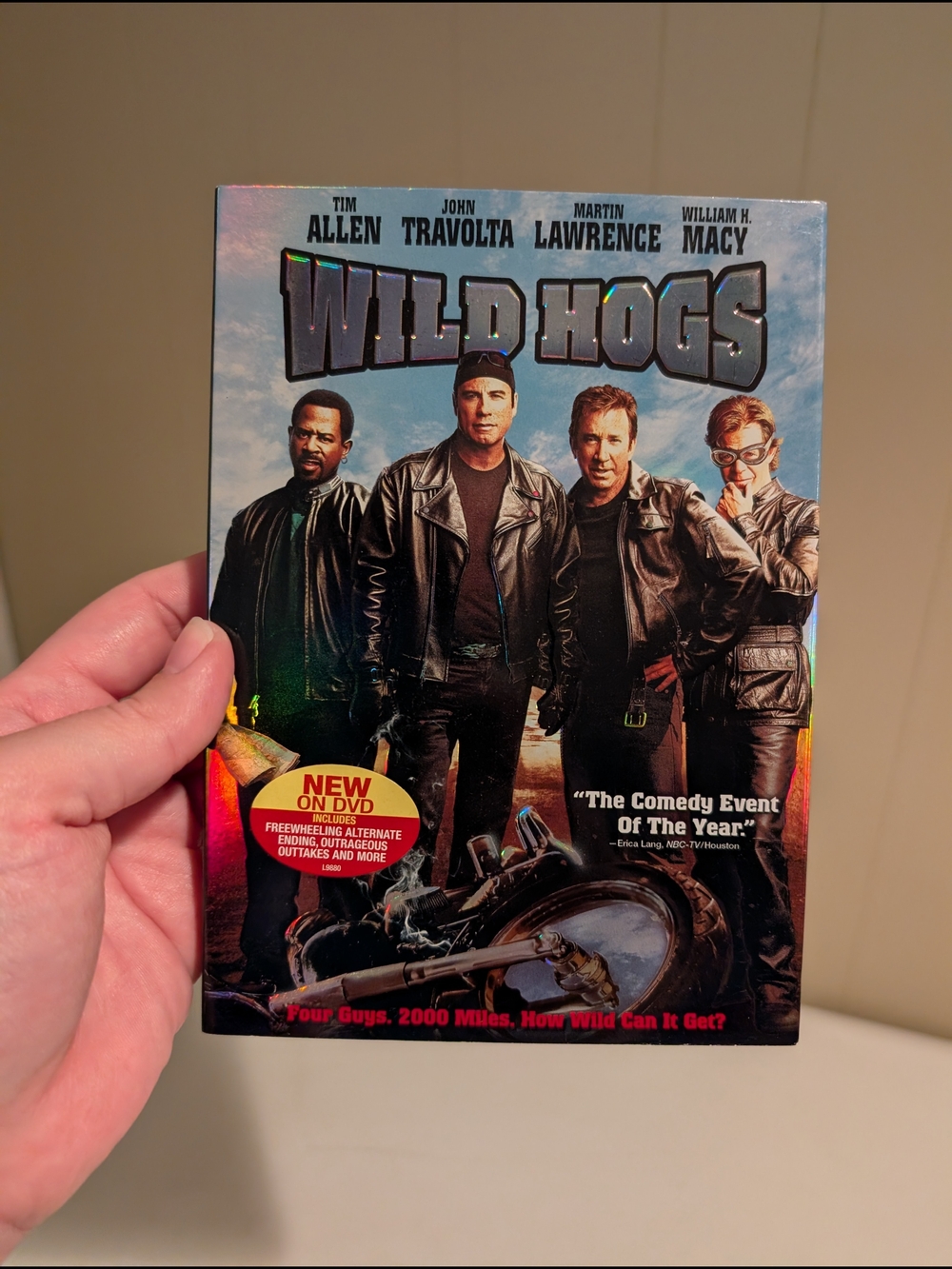 Wild Hogs DVD Movie — Blue, Black
